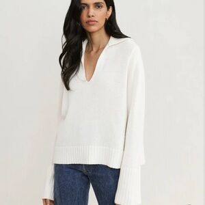 JENNI KAYNE CASHMERE FRANCIS POLO XS